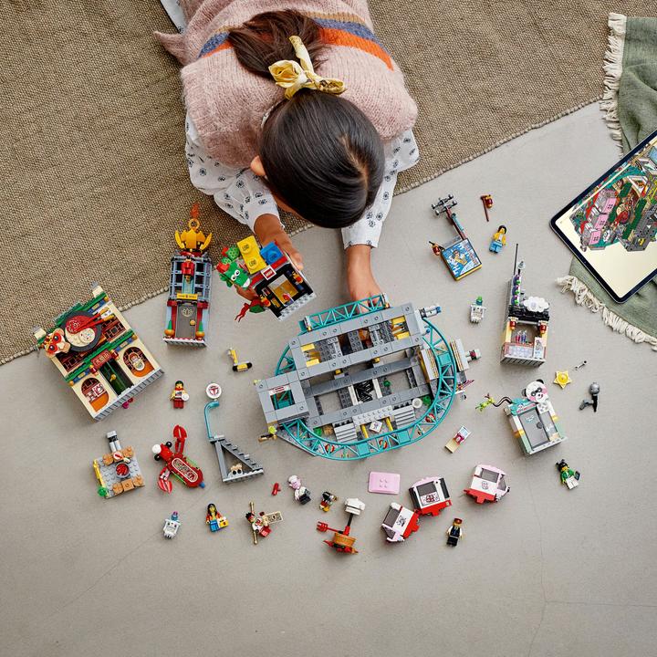 Produktbild LEGO Stadt der Laternen (80036, LEGO Monkie Kid, LEGO Seltene Sets)