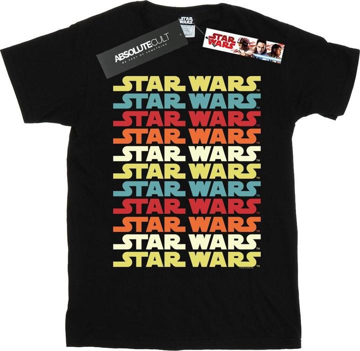 Image du produit Star Wars - T-shirt RETRO REPEAT LOGO - Garçon (104)
