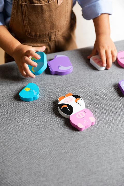 Produktbild Goula Puzzle Tiere magnetisch (12 Teile)