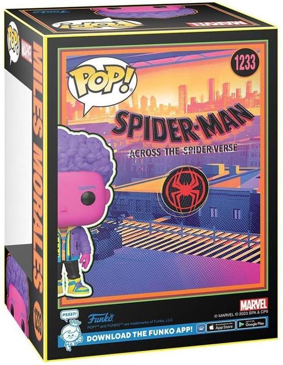 Produktbild Funko Pop! Marvel: Spider-Man: Across the Spider-Verse - Miles Morales (Blacklight) - Special Edition