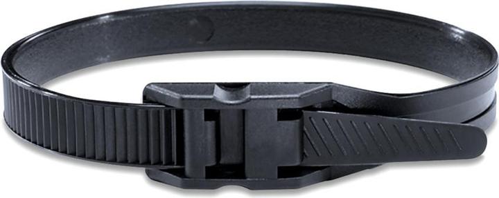 Actual product image HellermannTyton Cable tie. black Robusto 942 9x260mm (Plastic cable ties, 260 mm, 100 pcs.)