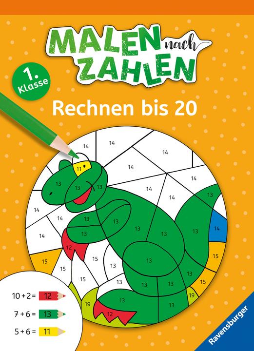 Image du produit Ravensburger Peinture par numéros, 1re année : Calculer jusqu'à 20