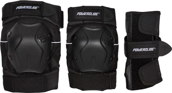 Produktbild Powerslide standard-kniehebelset (x3) (M, Knieschoner, Ellbogenschoner, Handgelenkschoner, Einzelstück)