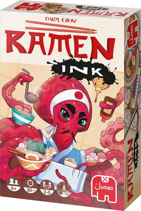 Immagine prodotto Jumbo Gioco d'azzardo per adulti e bambini Ramen Ink (Inglese, Olandese, Francese, Tedesco)