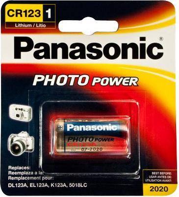 Image du produit Panasonic Photo Lithium (1 pcs, CR123A, 1400 mAh)