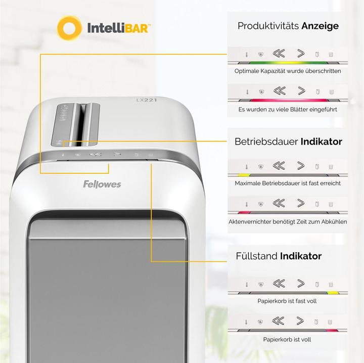 Image du produit Fellowes Powershred LX221 (Micro-coupe)