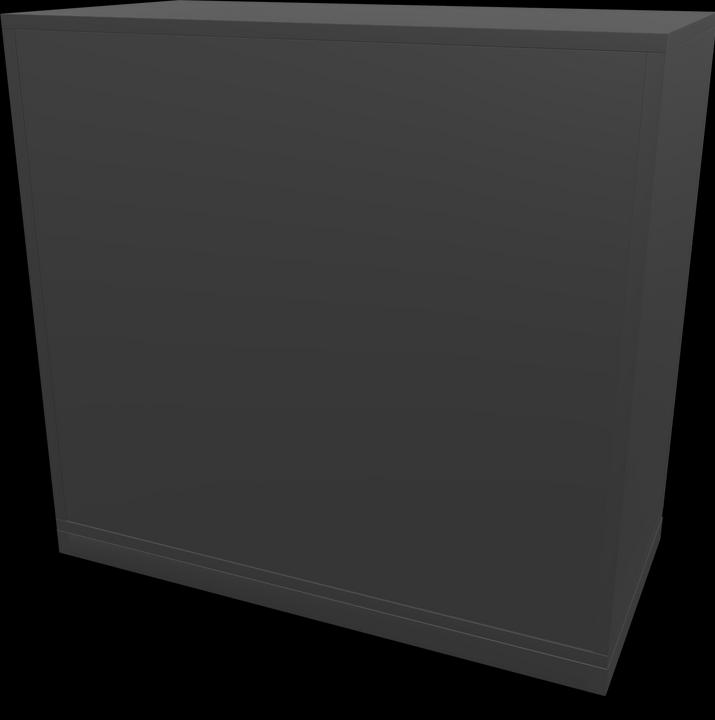 Actual product image Narbutas Choice hinged door cabinet (80 x 40 x 76 cm)