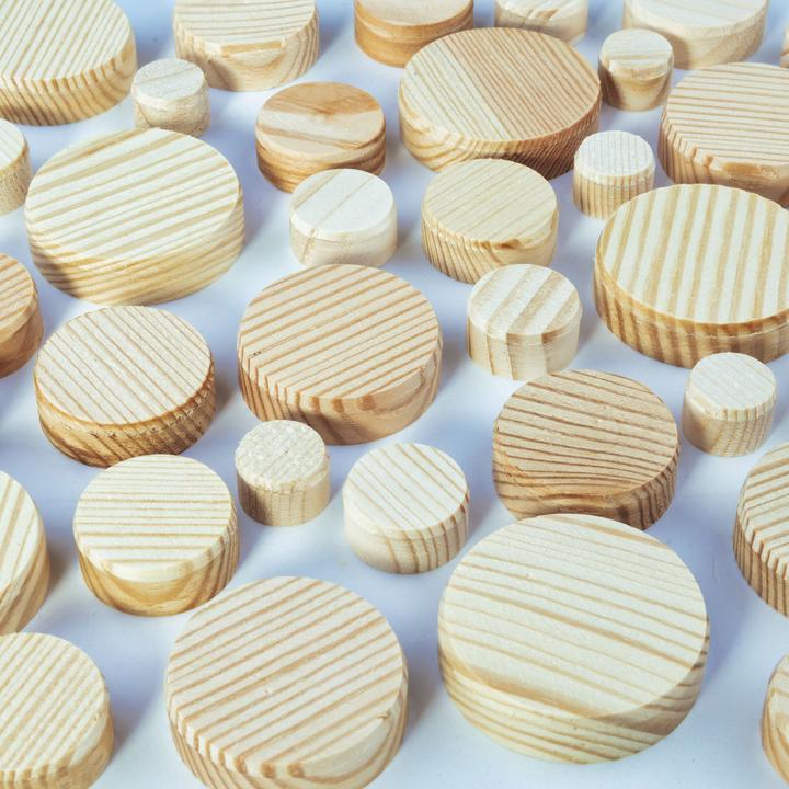 Actual product image wolfcraft 40 Wooden Plugs, Ø 20 mm (40 pcs.)