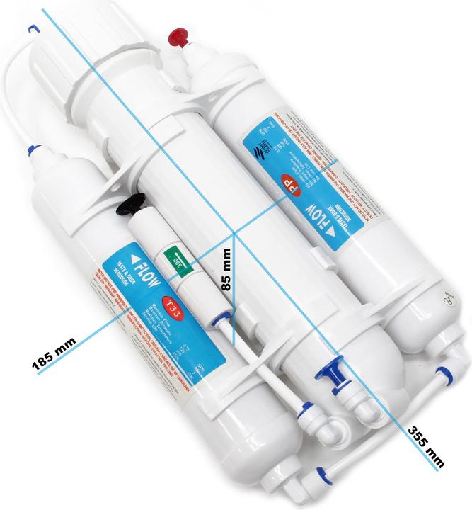 Immagine prodotto Naturewater Osmosi inversa a 3 stadi 190l/giorno 50GPD (1 x)