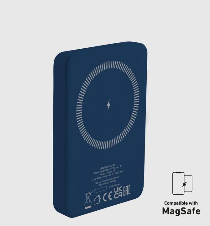 Immagine prodotto SBS Banco di energia magnetico wireless da 5000 mAh (5000 mAh)