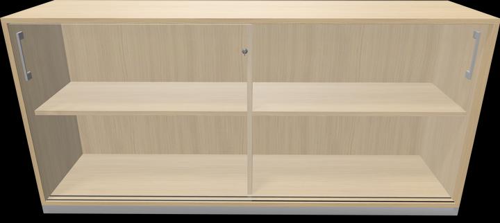Actual product image Narbutas Choice sliding door cabinet (160 x 40 x 76 cm)