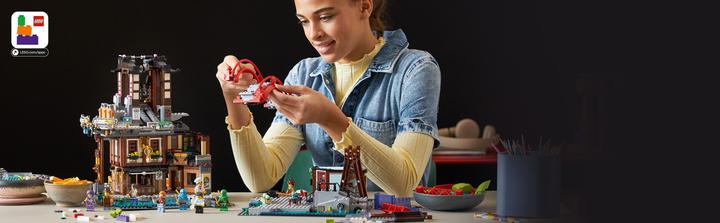 Image du produit LEGO Ninjago - Marchés en ville (71799, LEGO Ninjago, LEGO difficiles à trouver)