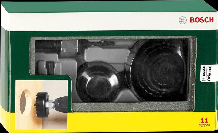 Actual product image Bosch Zubehör Hole saw set 11 pieces (22 mm, 25 mm, 29 mm, 35 mm, 38 mm, 44 mm, 68 mm, 51 mm)