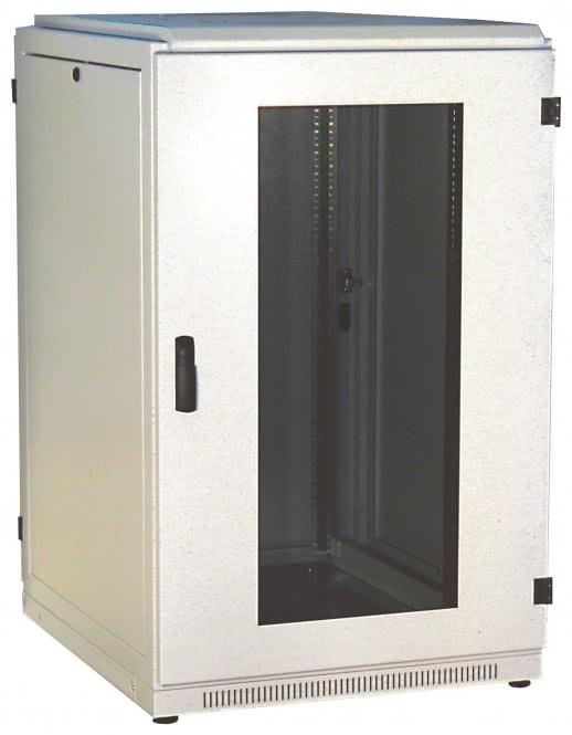 Image du produit Schweitzer Armoire - gris clair, RAL 7035 - 24U - 48,3 cm (19") (24 HE, Rack 19 pouces)