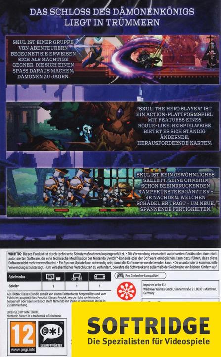 Produktbild Sold Out Skul: The Hero Slayer (Switch, DE)