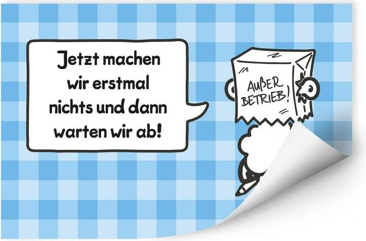 Produktbild Sheepworld Worthelden Ausser Betrieb (20 x 30 cm)