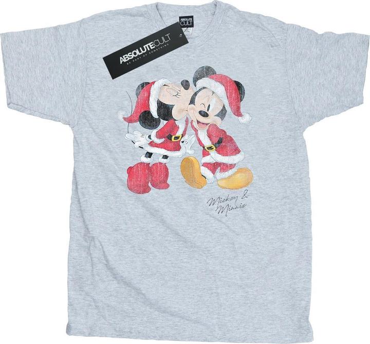 Produktbild Disney Mickey And Minnie Christmas Kiss TShirt (XL)