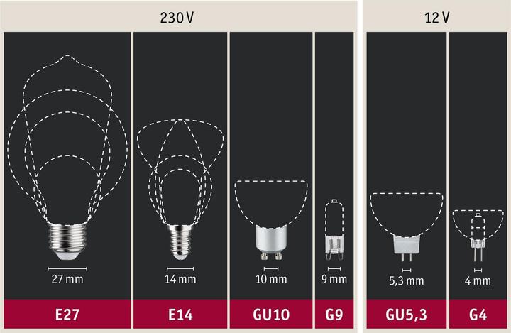 Actual product image Paulmann Globe Vintage (E27, 6.50 W, 680 lm, 1 x, F)