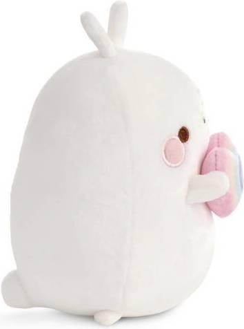 Produktbild NICI Kuscheltier Molang mit Regenbogenherz (16 cm)