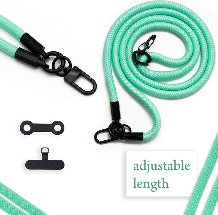 Produktbild Cadorabo Handykette für WIKO LENNY 4 PLUS Necklace Hülle mit verstellbarem Kordelband