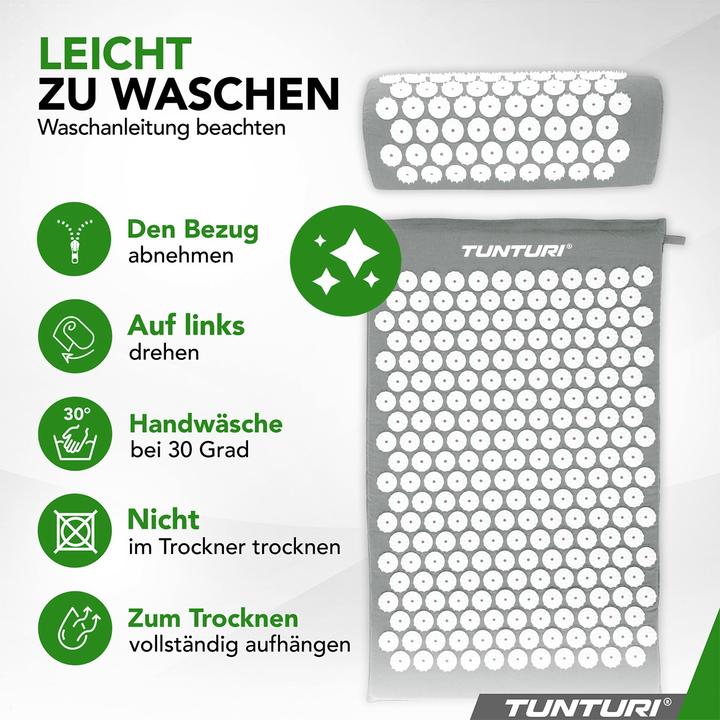Actual product image Tunturi Acupressure Mat And Pillow