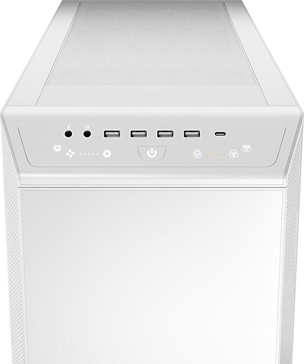 Actual product image be quiet! DARK BASE PRO 901 White (ATX, XL-ATX, mATX, Mini-ATX)