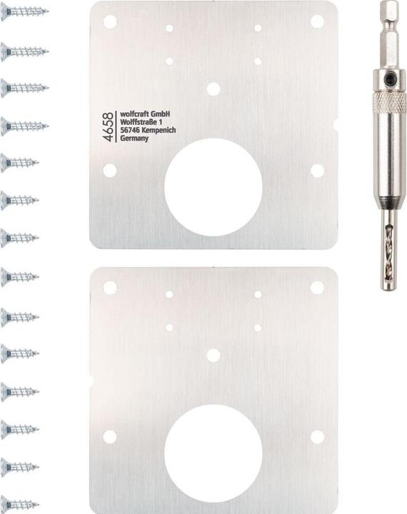 Immagine prodotto wolfcraft Reparaturset für Topfscharniere