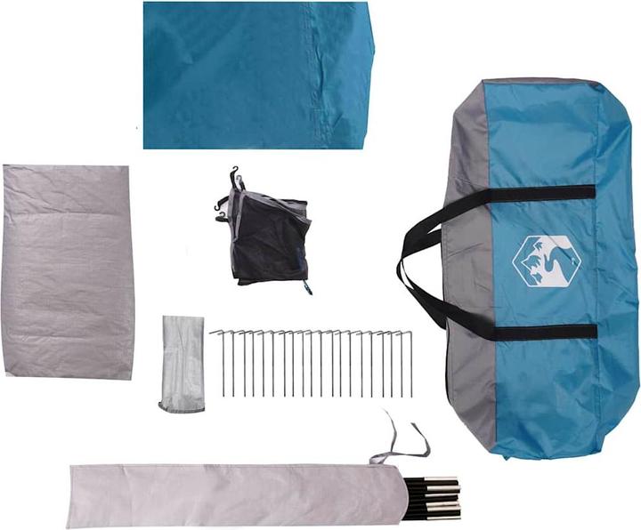 Produktbild VidaXL Campingzelt 4 Personen Wasserdicht (Kuppelzelt, 6.50 kg, 4 Personen)