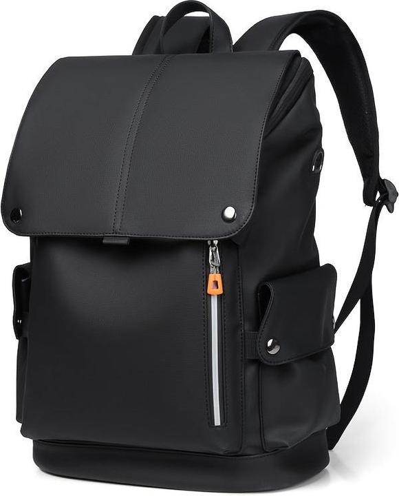 Only-Bags.Store PU-Leder Herren Tasche, Trendy grosse Kapazität Reise-Rucksack, Cargo Casual Backpack