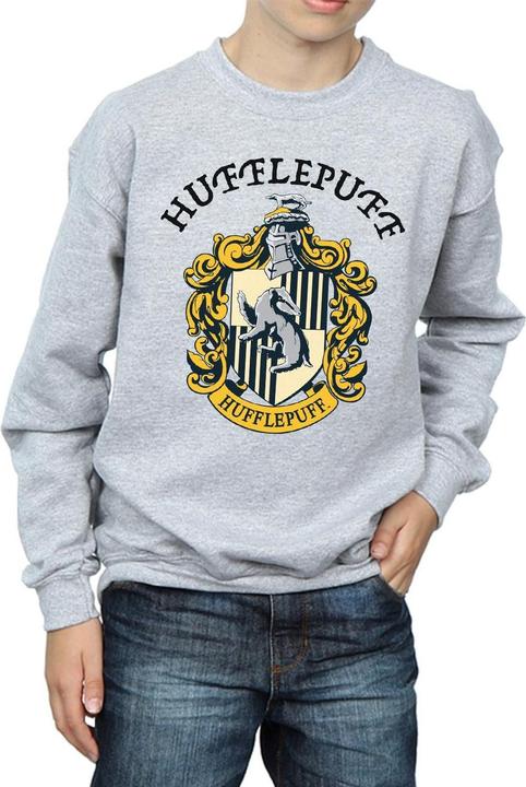 Actual product image Boys Hufflepuff Cotton Sweatshirt (152, 158)