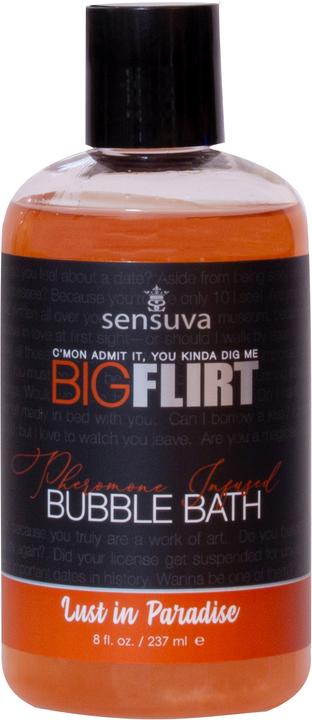 Sensuva Big Flirt Pheromone Bubble Bath Lust in Paradise 237 ml (237 ml, Badeperlen)