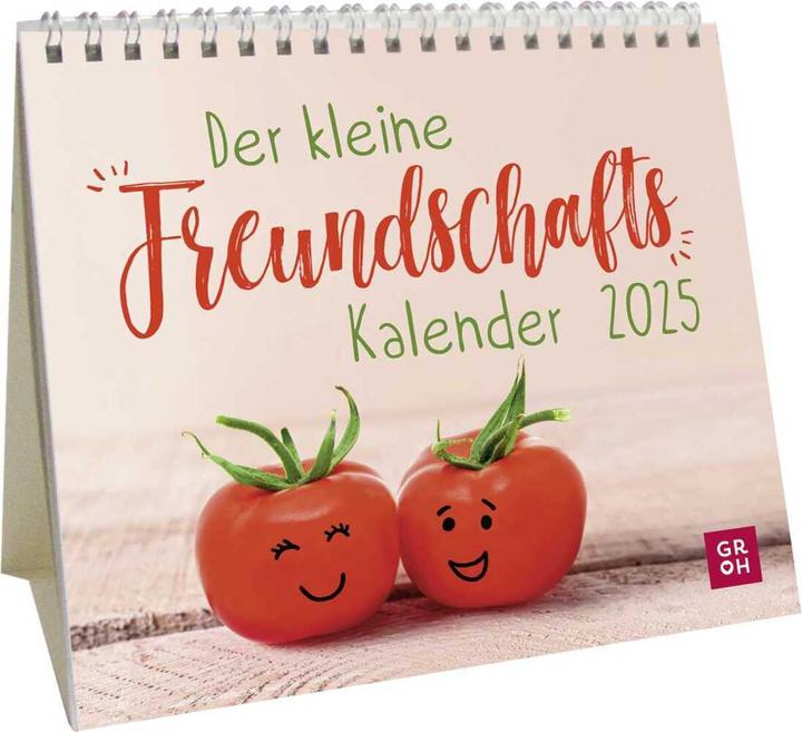 Produktbild Mini-Kalender 2025: Der kleine Freundschaftskalender (Harter Einband, Deutsch)