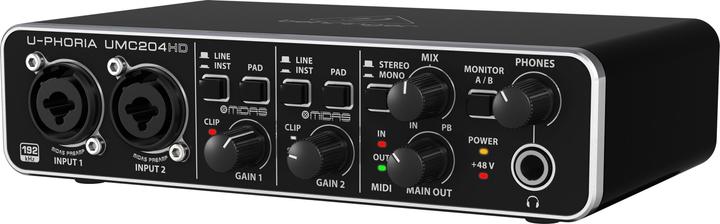 Behringer U-Phoria UMC204HD (USB)