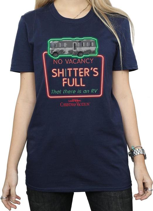 Produktbild National Lampoon´s Vacation National Lampoon's Christmas Vacation Greyscale No Vacancy TShirt (XXL)