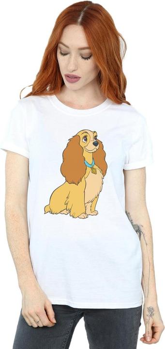 Image du produit Disney - T-shirt LADY AND THE TRAMP LADY SPAGHETTI HEART - Femme (XL)