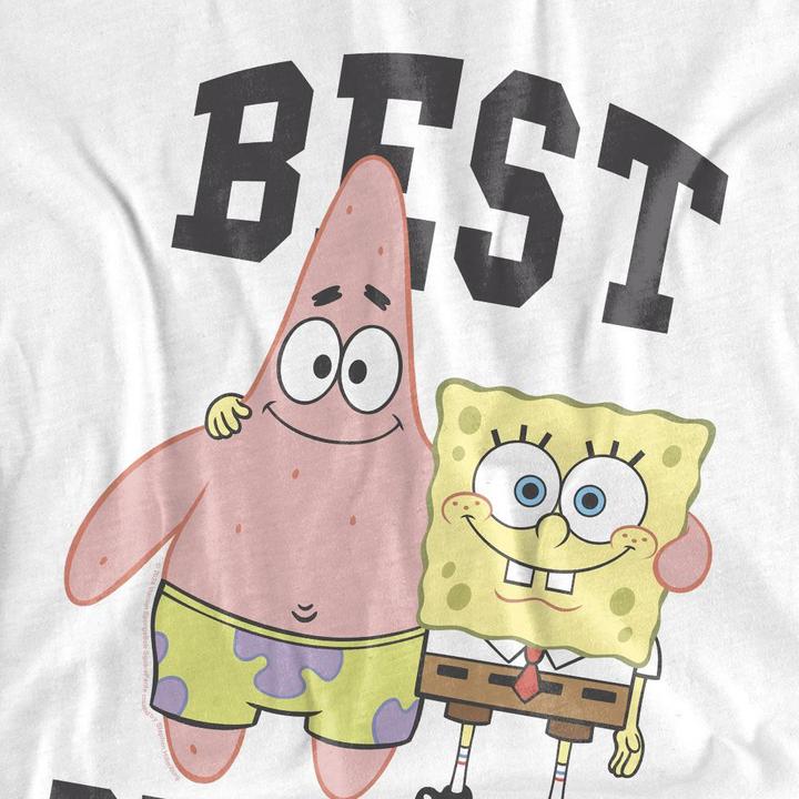 Image du produit Spongebob Squarepants - T-shirt BEST BUDDIES - Homme (XL)