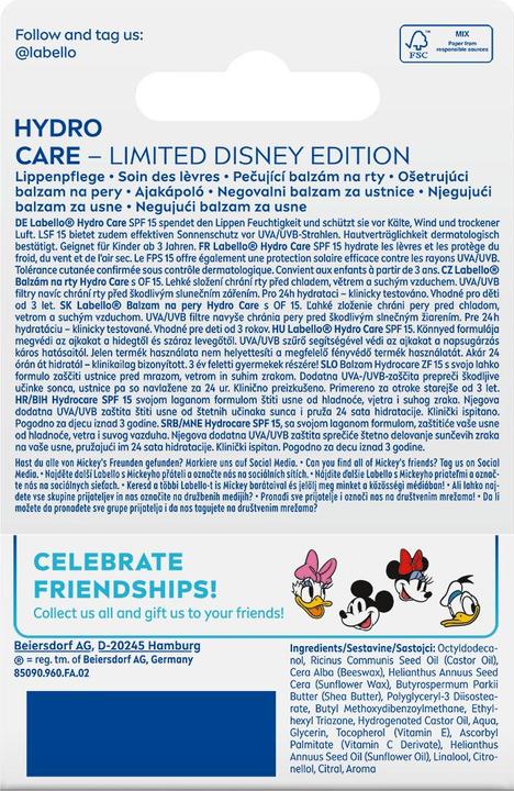 Produktbild Labello Disney Donald Duck Hydro Care (Pflegestift)