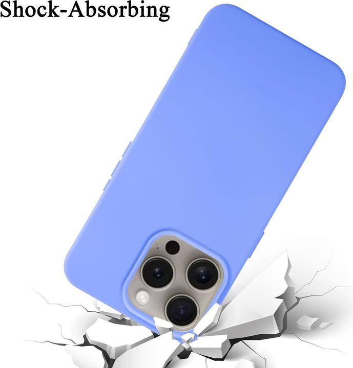 Immagine prodotto Cadorabo Custodia per Apple iPhone 16 PRO MAX TPU Liquid Silicone Case (Apple iPhone 16 Pro Max)