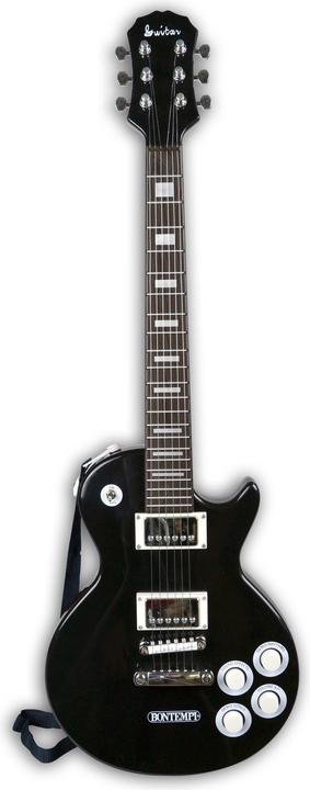 Produktbild Bontempi E-Rock-Gitarre Schwarz (Deutsch, Französisch, Italienisch, Englisch)