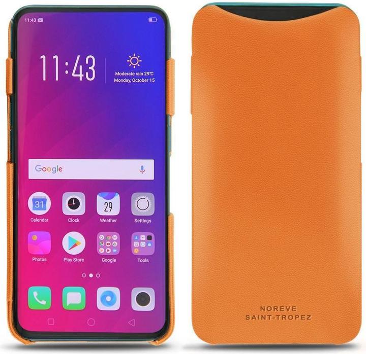 Actual product image Noreve Leather cover (Oppo Find X)