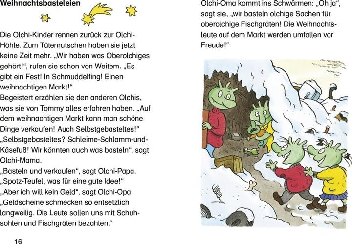Actual product image Die Olchis feiern Weihnachten (German, Erhard Dietl, 2019)