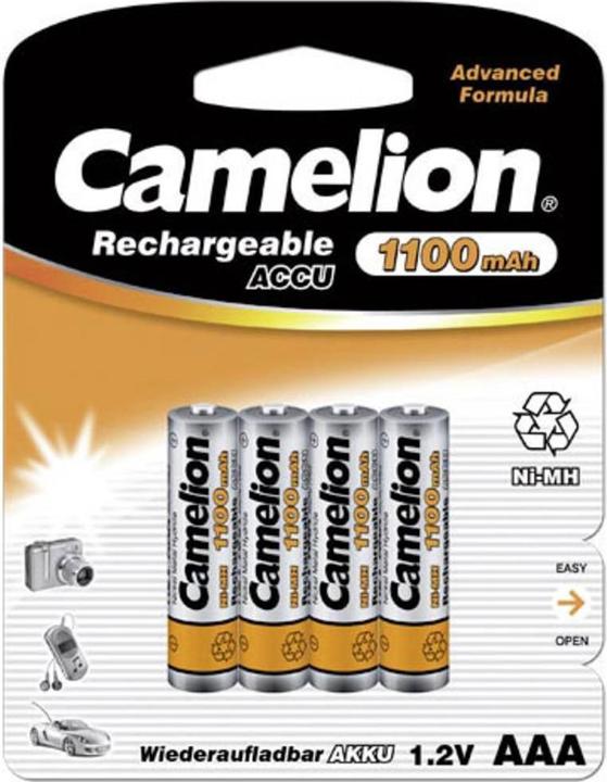 Produktbild Camelion Rechargeable Accu (4 Stk., AAA, 1100 mAh)