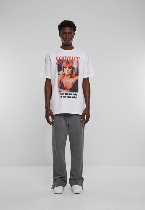 Immagine prodotto Urban Classics Scarface Non chiamarmi baby - Maglietta oversize pesante - 127037 (XS)