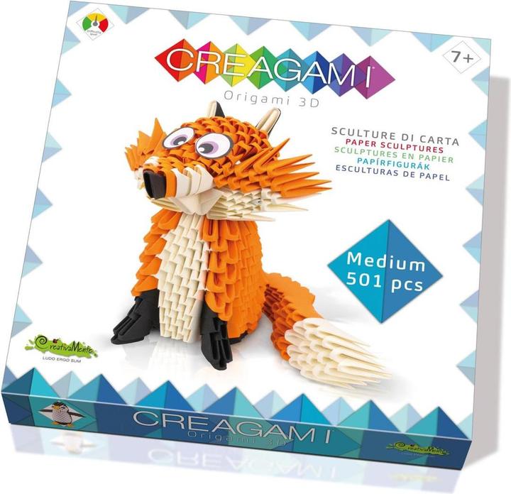 Actual product image Origami 3D fox 501 pieces