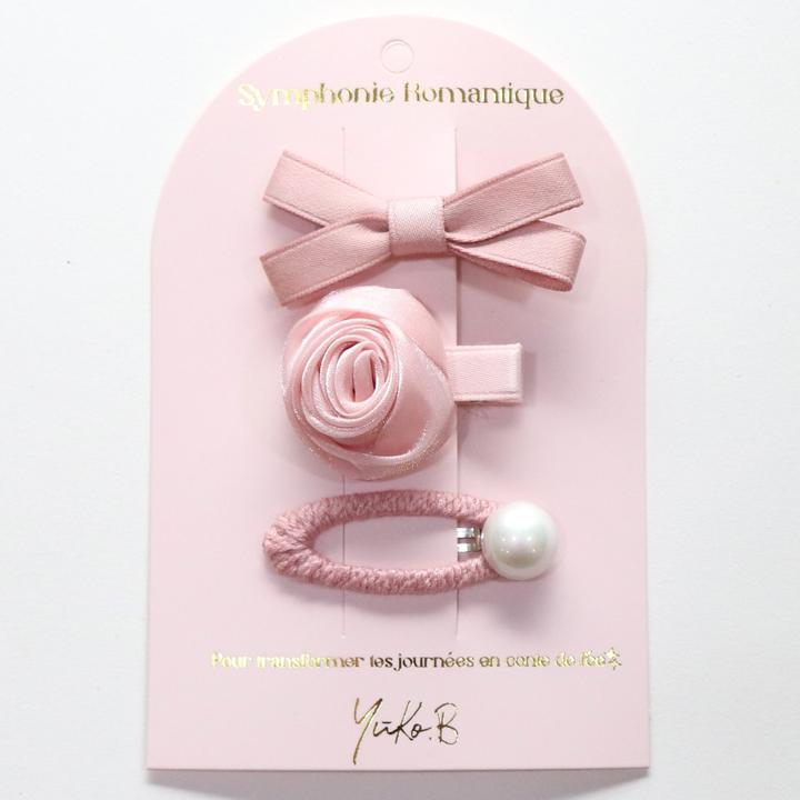 Actual product image Yuko.B Haarspange 3er Pack romantisch (3 pcs.)