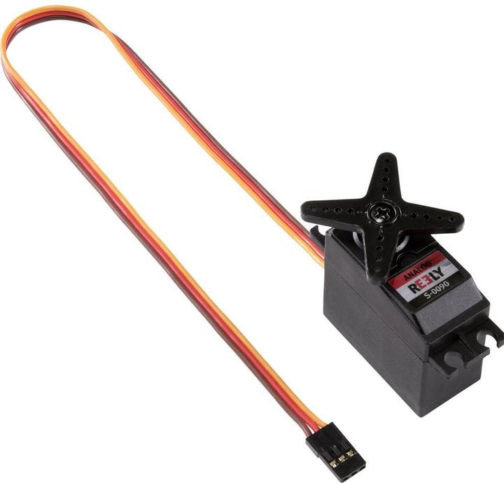 Immagine prodotto Reely Servo standard CYS-S0090 Servo analogico Materiale ingranaggi: Metallo Sistema di connessione: JR