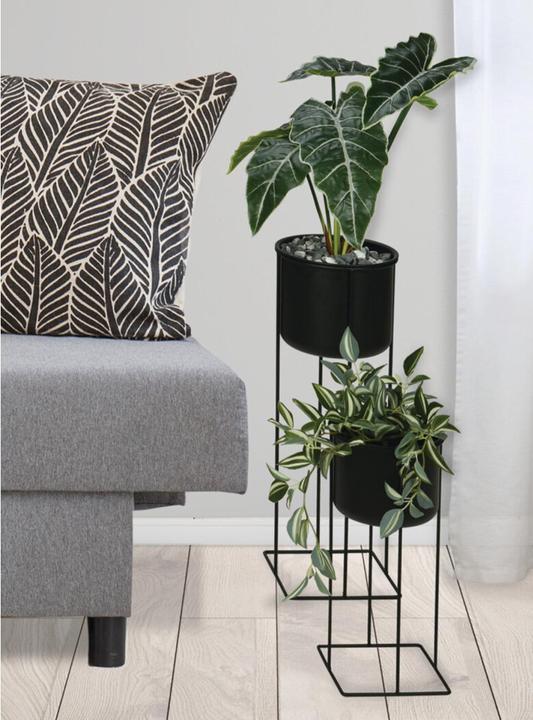 Produktbild Casativo BlumentopfstÃ¤nder aus Metall, 2er-Set