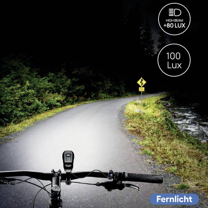 Immagine prodotto Fischer Faro per bicicletta a LED a batteria Nero