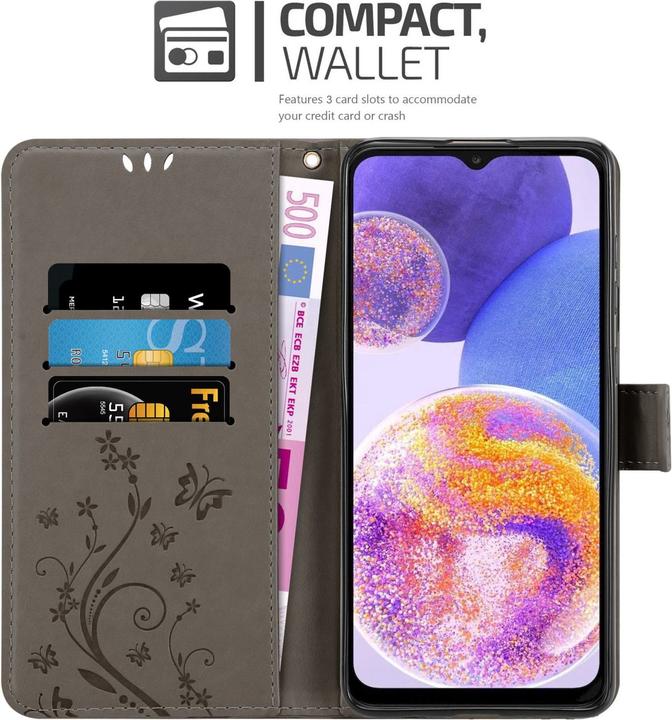 Immagine prodotto Cadorabo Custodia a libro floreale per Samsung Galaxy A23 4G (Samsung Galaxy A23)