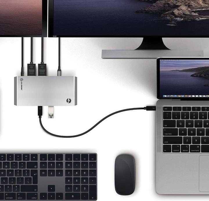 Produktbild Alogic Dockingstation Thunderbolt 3 Turbo USB-C kompatibel (Thunderbolt, 1 Ports)